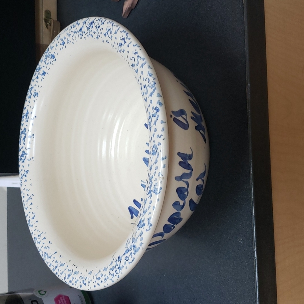 East texas Pottery Popcorn Bowl - Picture 3 of 4